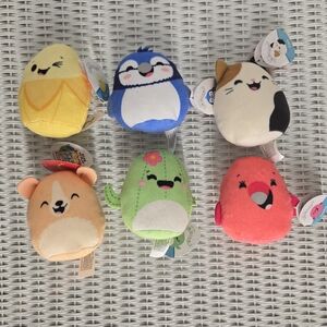 Colorful Plush Squishmellow McDonalds Set